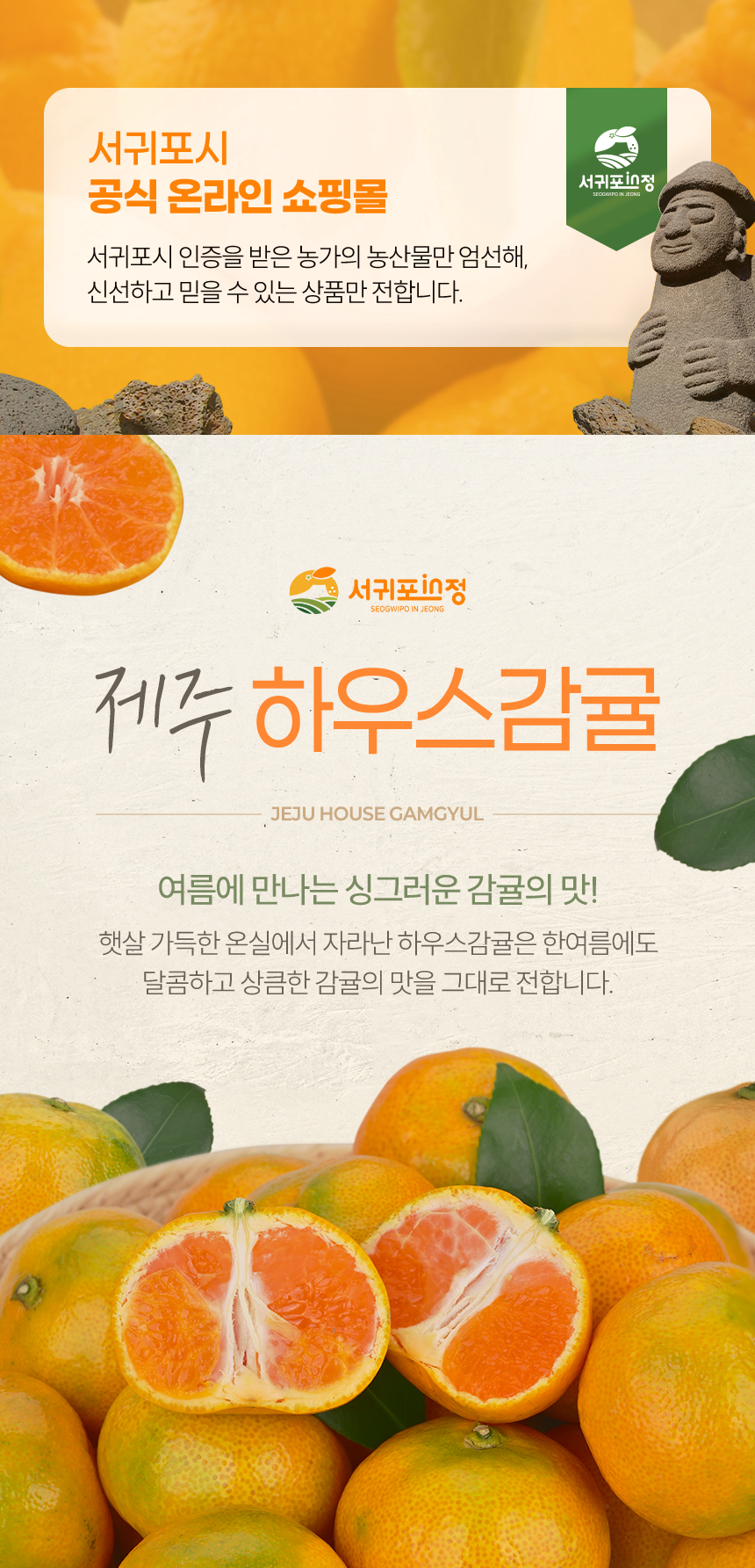제주 고당도 하우스감귤 1.5kg 중대과/로얄과 외