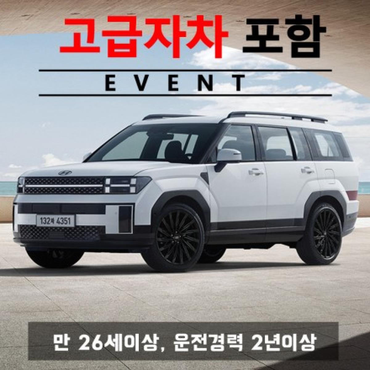 제주도렌트카 고급자차 포함 + 디올뉴싼타페 7인승