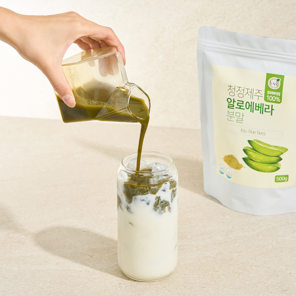 제주 푸른들 알로에베라 분말 500g 상세