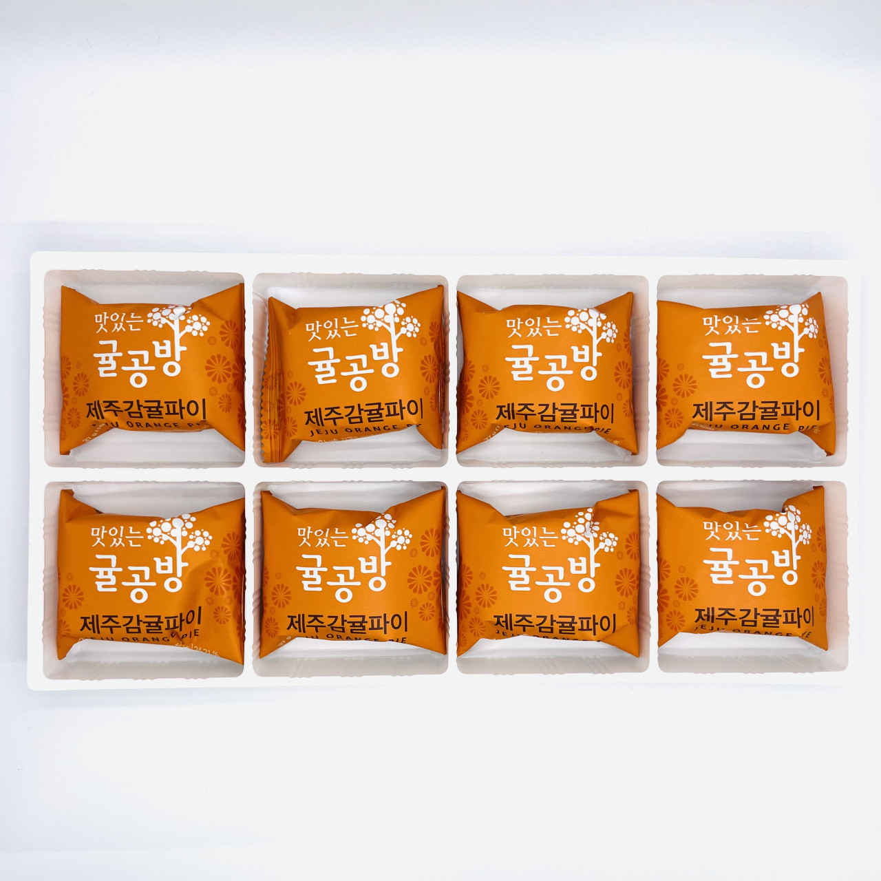 제주 맛있는 귤공방 한라봉 감귤 파이 8개입 대만 파인