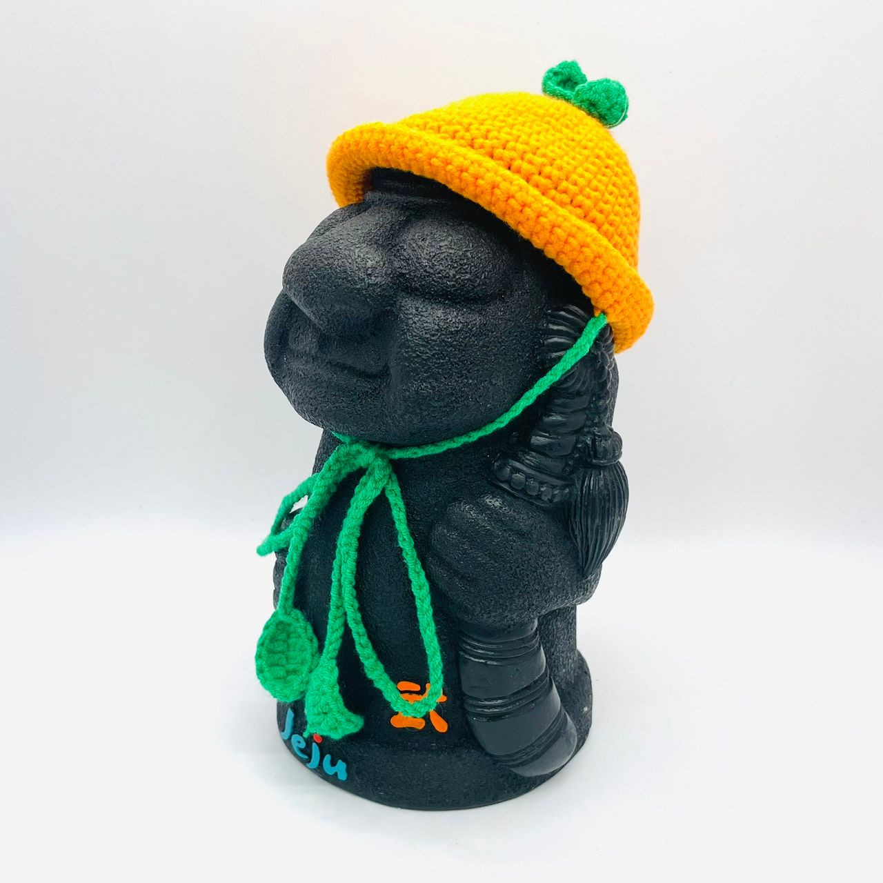 제주 감귤 모자 돌하르방 18cm 장식인형 감성소품