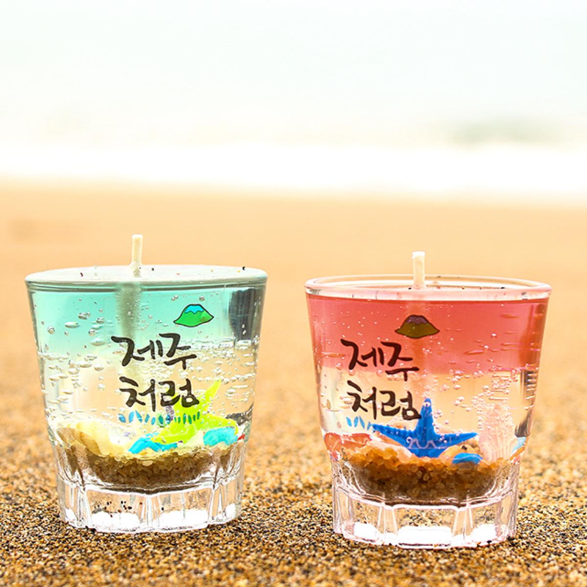 제주애퐁당 소주잔 캔들
