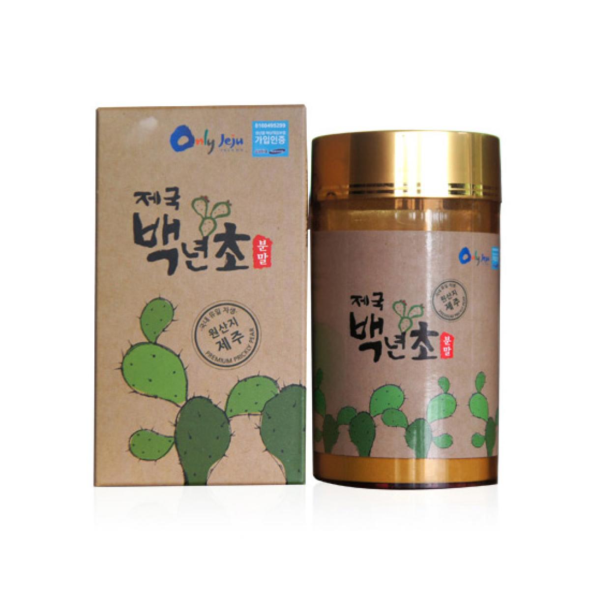 제국 서귀포 손바닥 백년초 분말