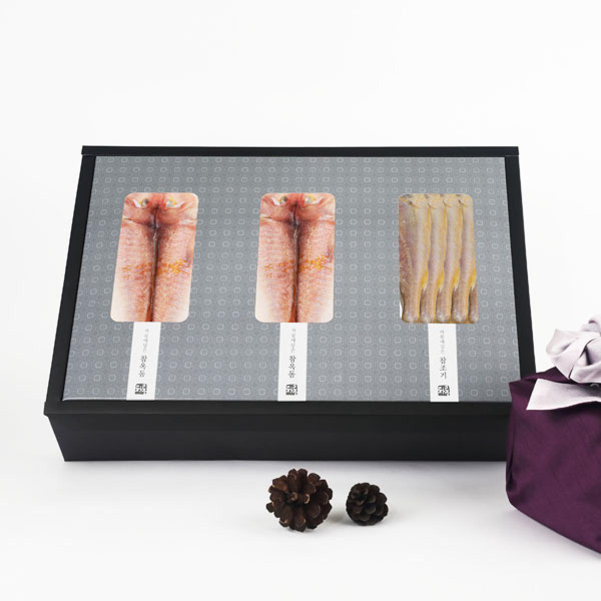 차롱 참옥돔 대 6마리 + 참조기 특대 8마리