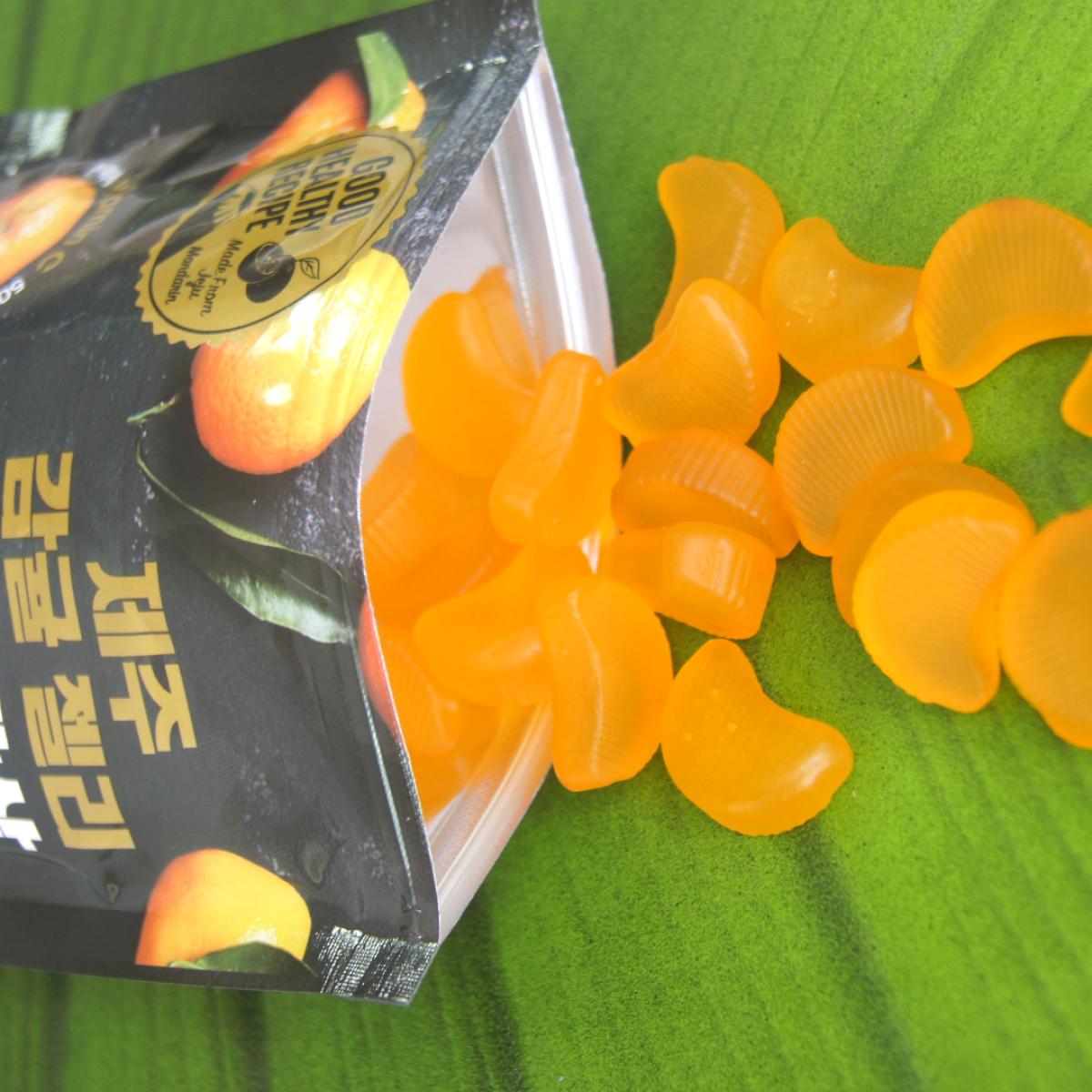 제주 감귤젤리 말삭말삭하G
