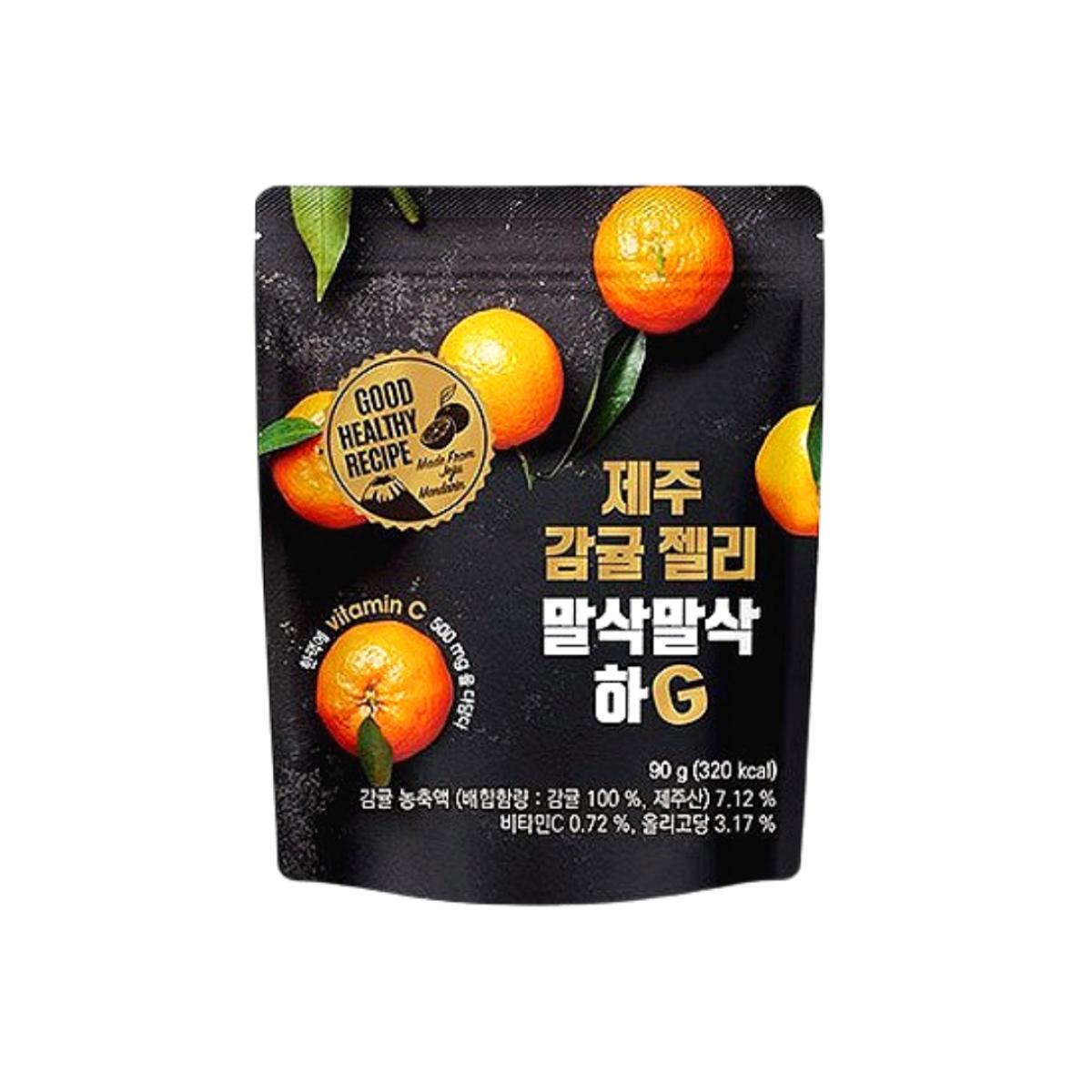 제주 감귤젤리 말삭말삭하G