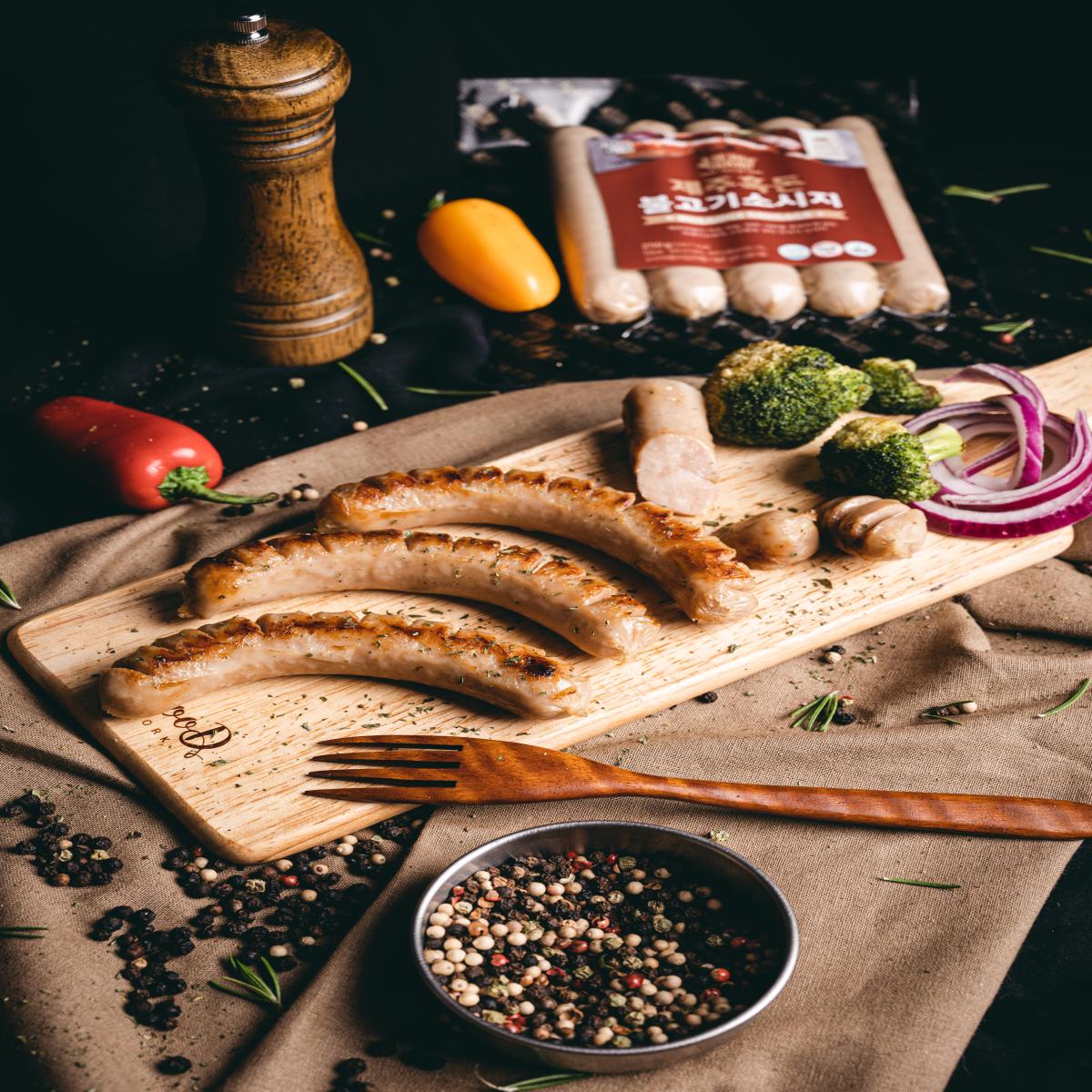 제주흑돈 불고기소시지 250g(50g*5개입)