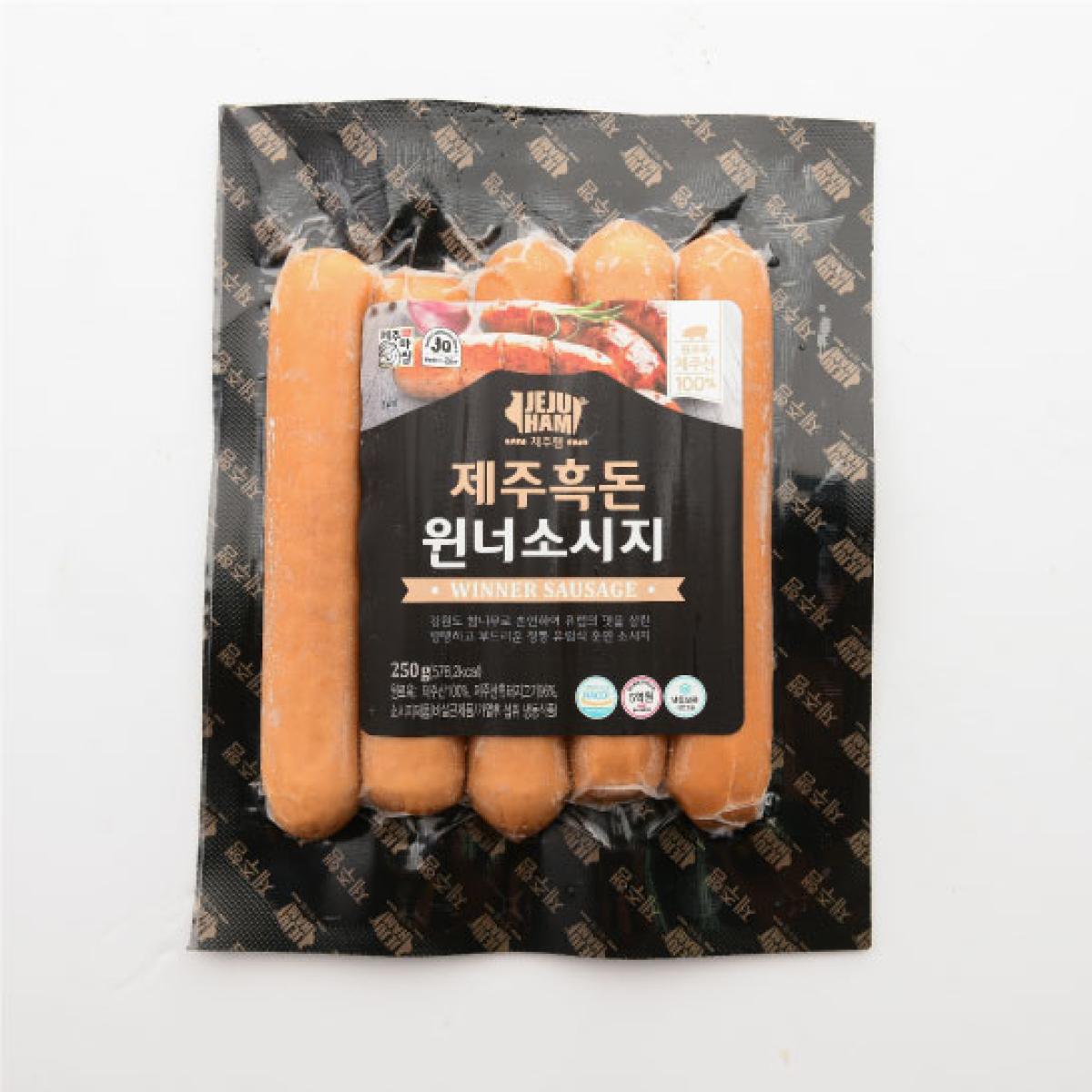 제주흑돈 윈너소시지 250g(50g*5개입)