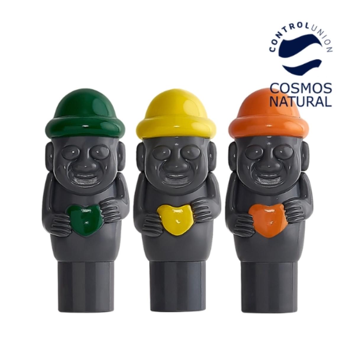 바람의섬 돌하르방 립밤 [녹차, 유채, 귤]