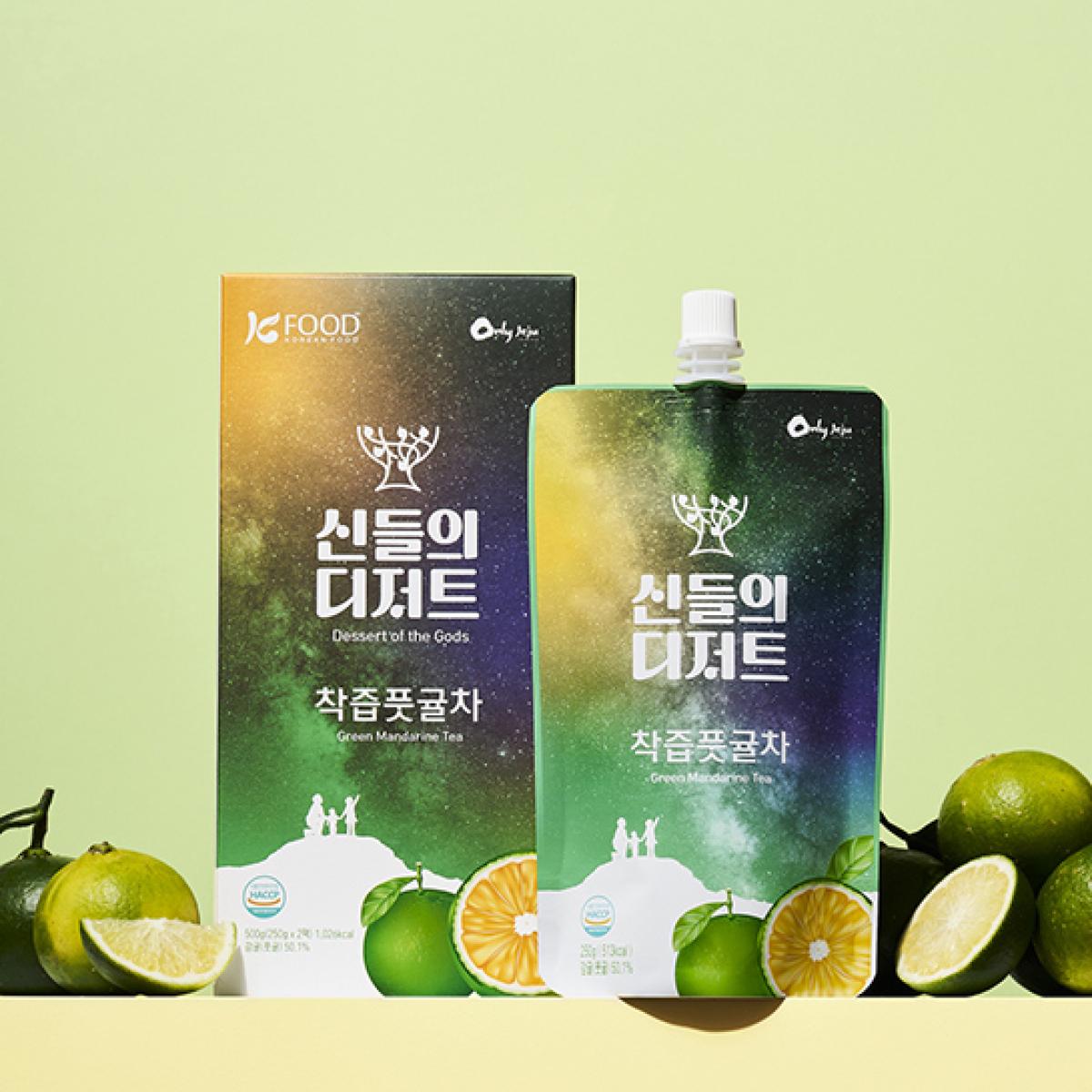 신들의 디저트 착즙 풋귤차 250g×2팩