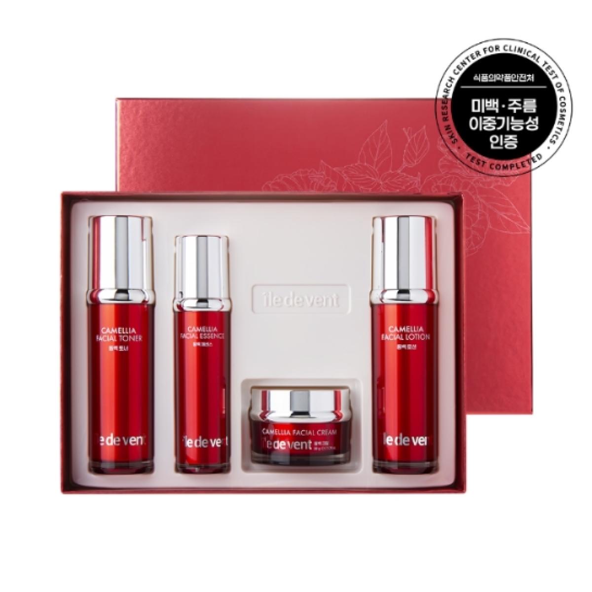 바람의섬 카멜리아 페이셜 4종 세트