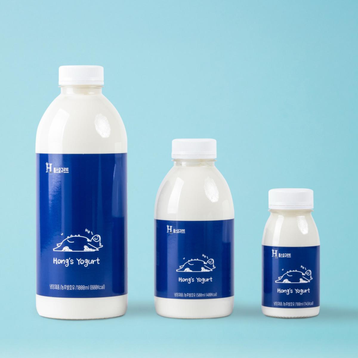 제주홍스요구르트 180ml / 500ml / 1000m