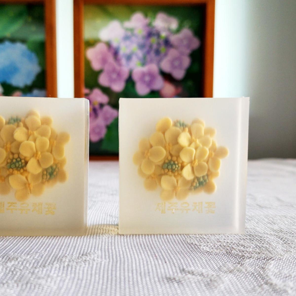 제주 유채꽃비누