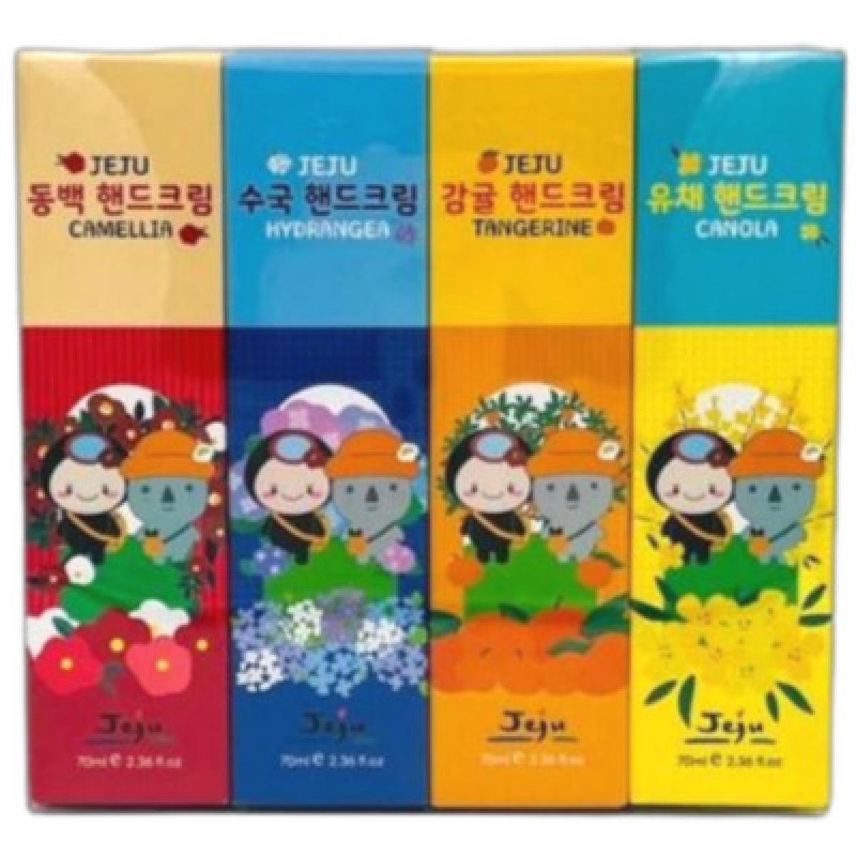 제주갬성 핸드크림 set 70ml x 4개입