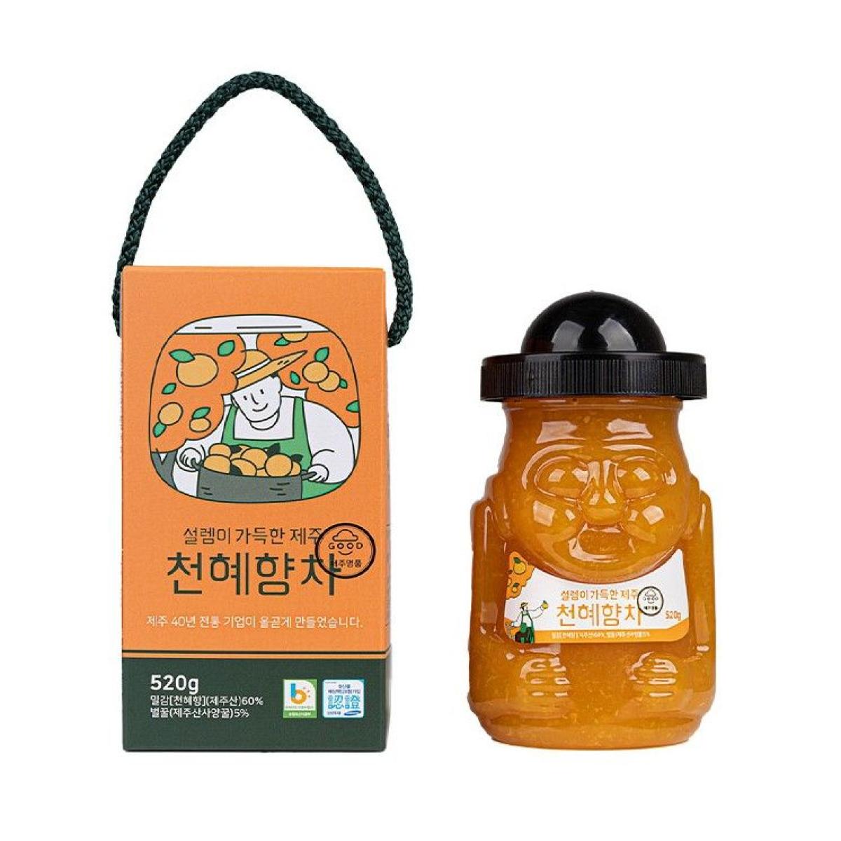 제주 설렘이가득한 한라봉차 천혜향차 320g 520g