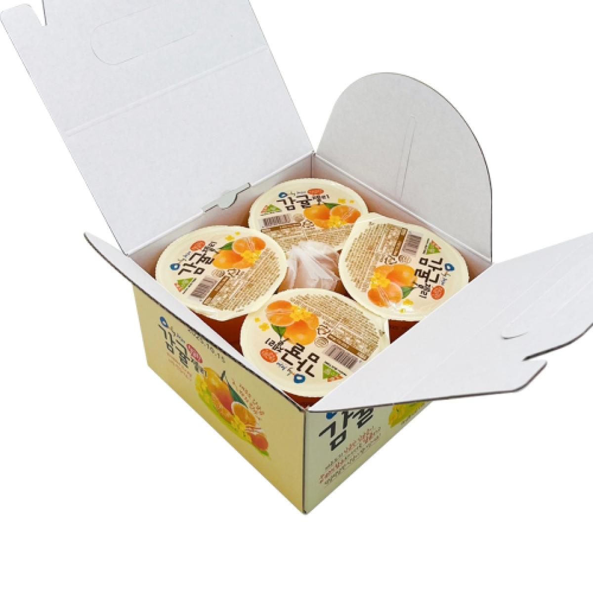 탱글한 제주 감귤 젤리 푸딩 (130g x 8ea)