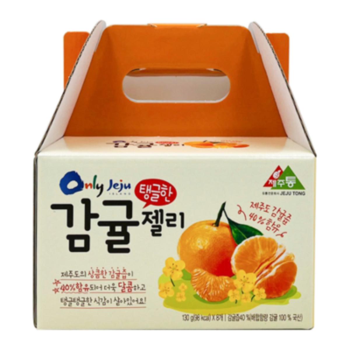 탱글한 제주 감귤 젤리 푸딩 (130g x 8ea)