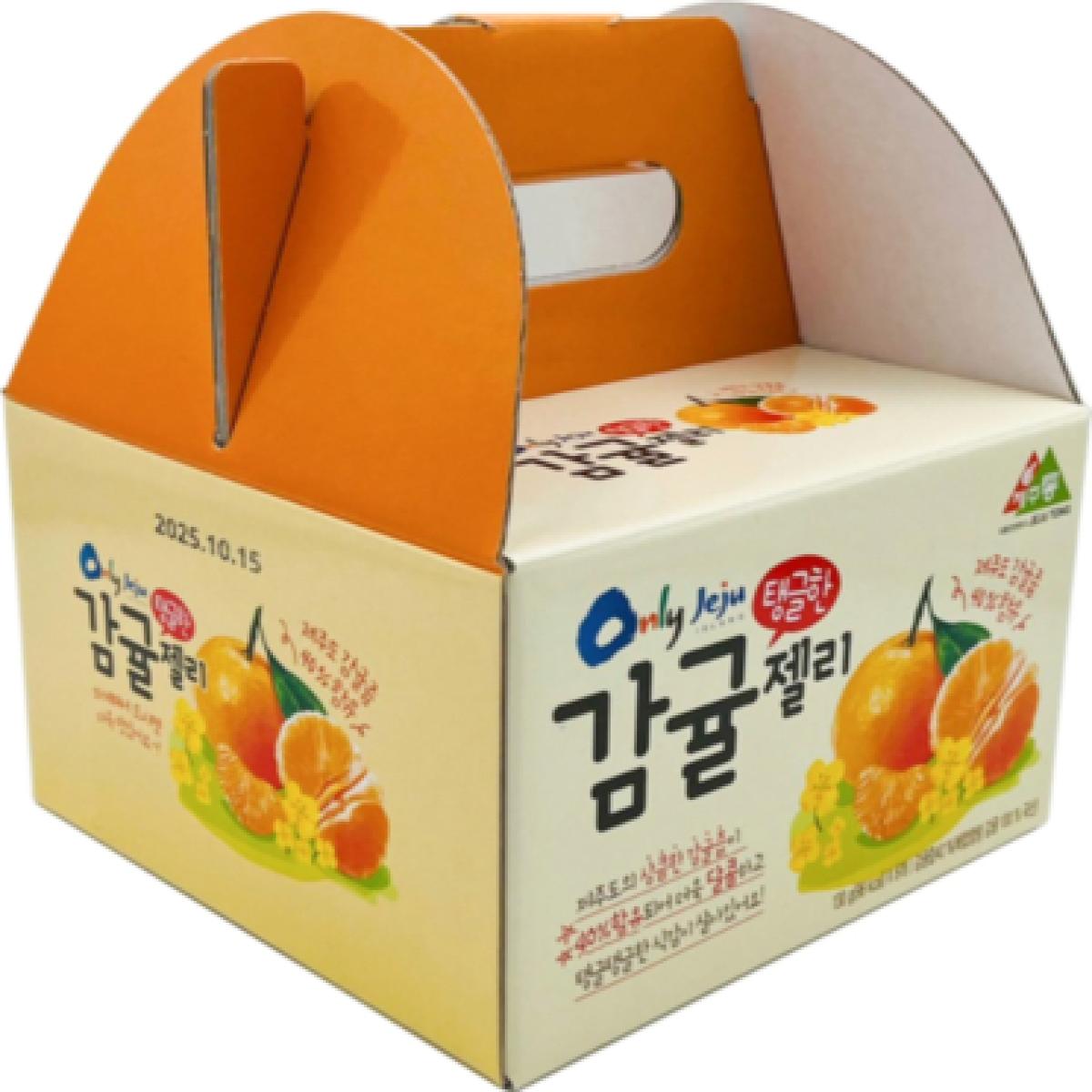 탱글한 제주 감귤 젤리 푸딩 (130g x 8ea)