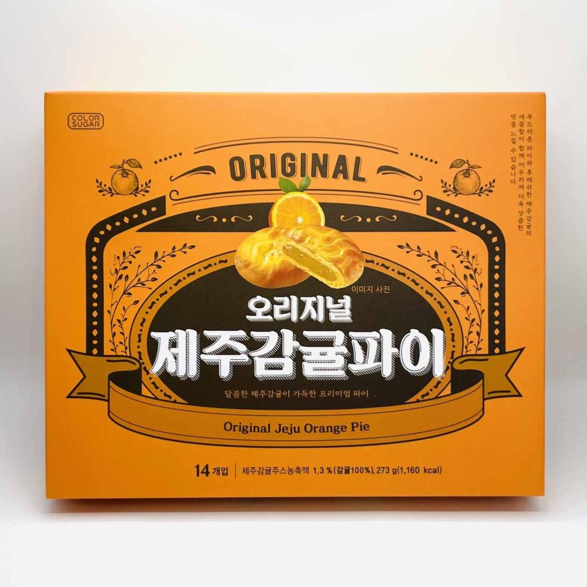 제주 오리지널 감귤파이 오메기떡파이 2종 쿠키 타르트