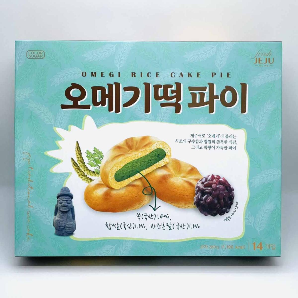 제주 오리지널 감귤파이 오메기떡파이 2종 쿠키 타르트
