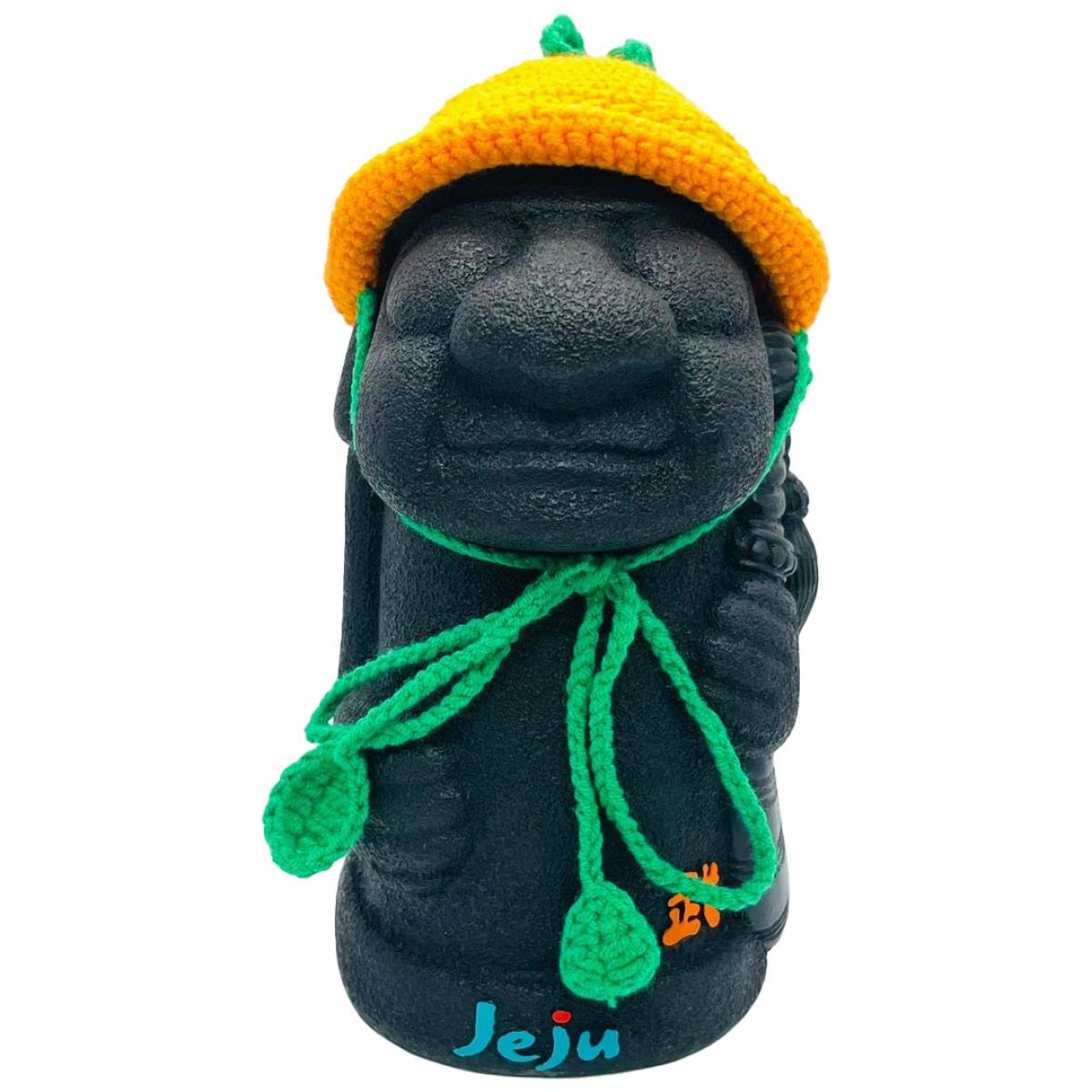 제주 감귤 모자 돌하르방 18cm 장식인형 감성소품