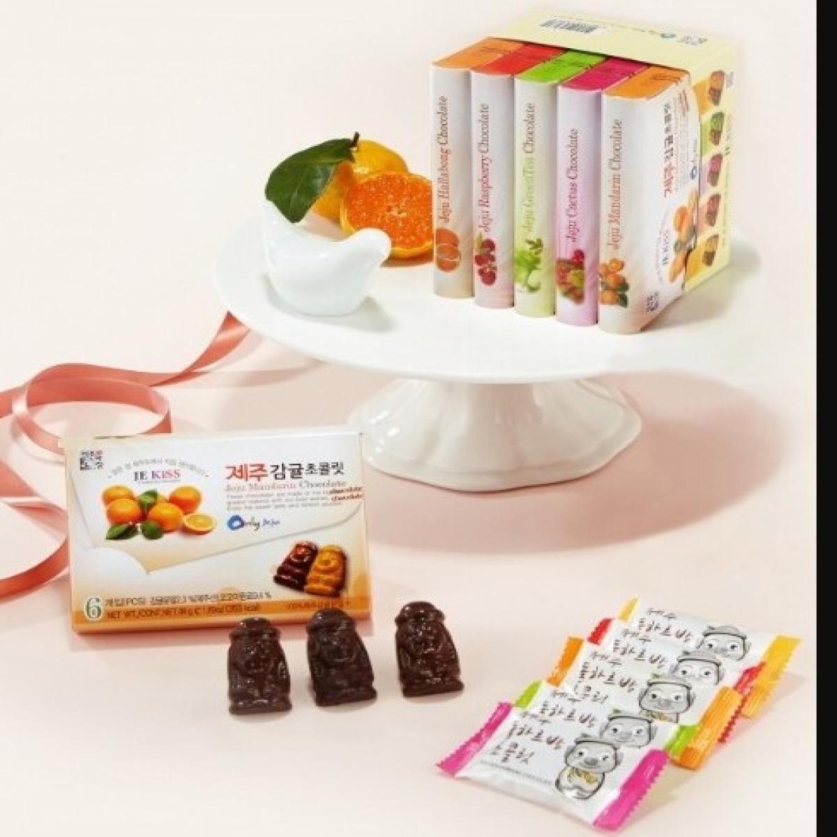 제키스 제주 돌하르방 종합 초콜릿 5종 미니포켓선물세트