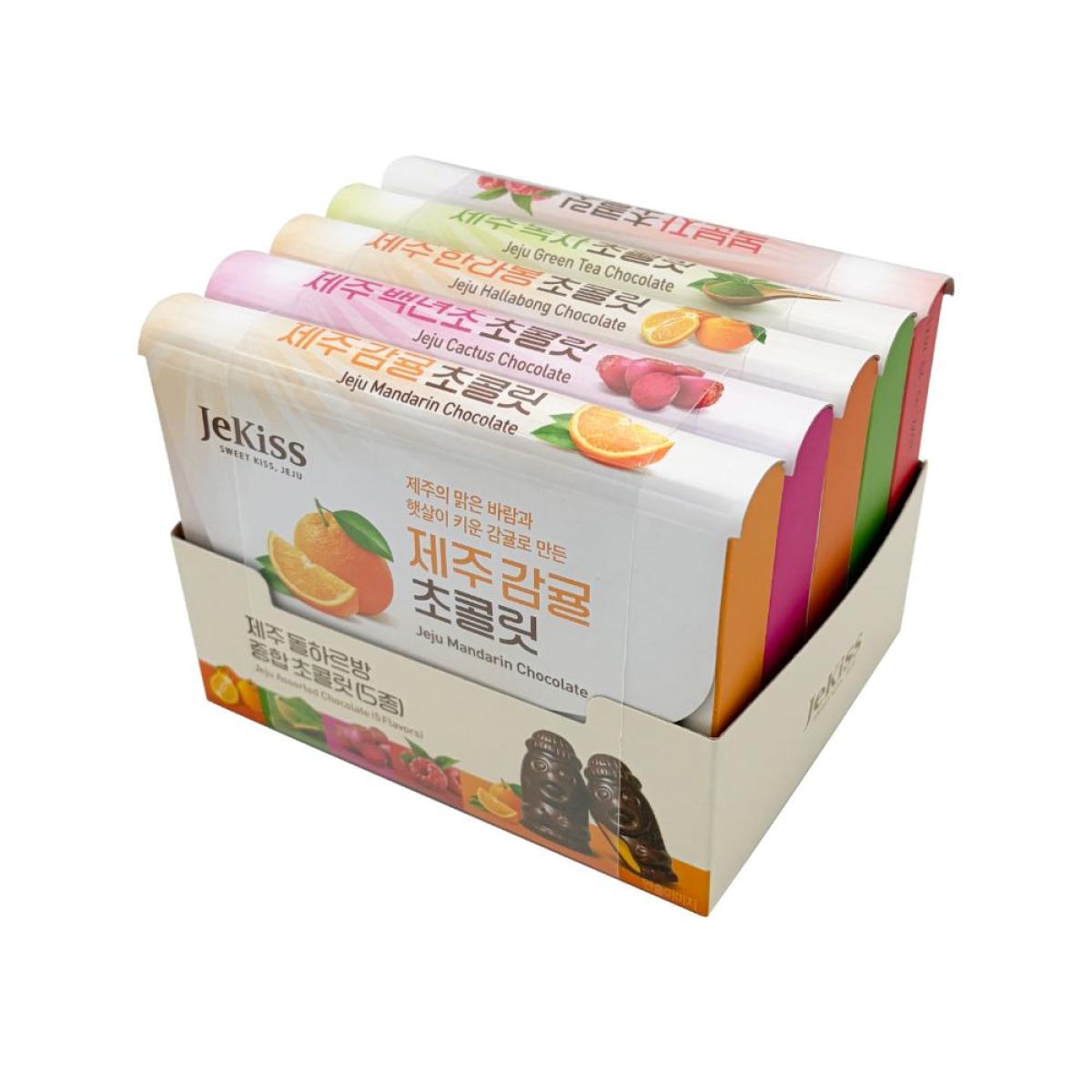제키스 제주 돌하르방 종합 초콜릿 5종 미니포켓선물세트