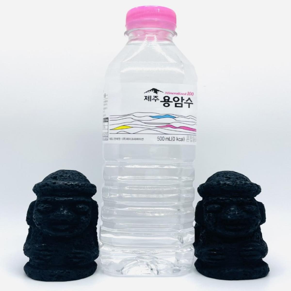 제주 돌하르방 1호 문무 한쌍 8cm 장식인형 미니어처