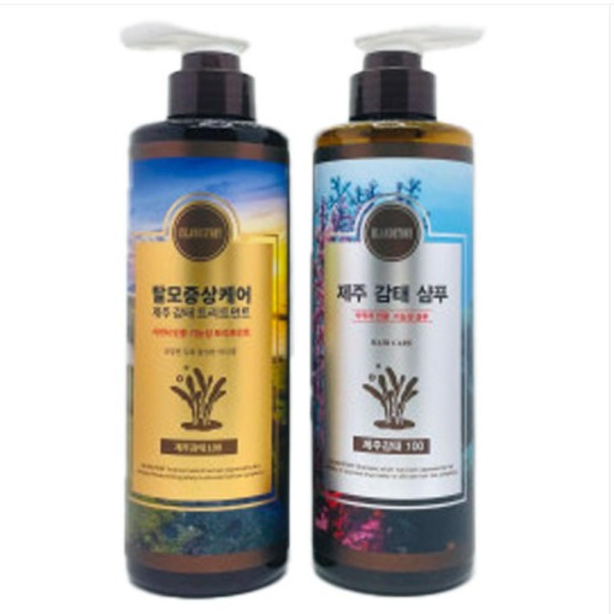 제주 감태 샴푸 트리트먼트 선물세트 식약처 기능성 탈모