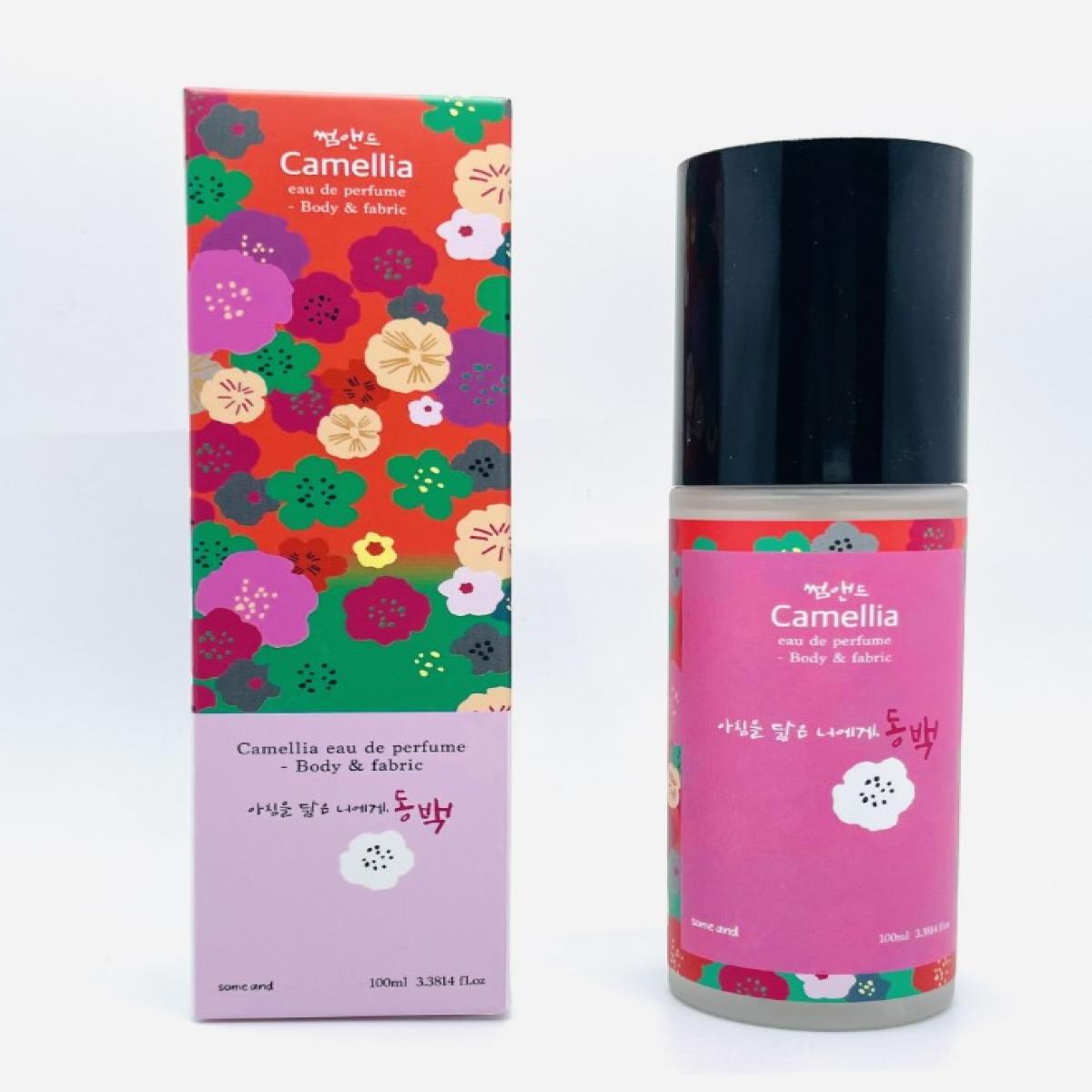 썸앤드 제주 동백 수국 오드퍼퓸 100ml 바디앤패브릭