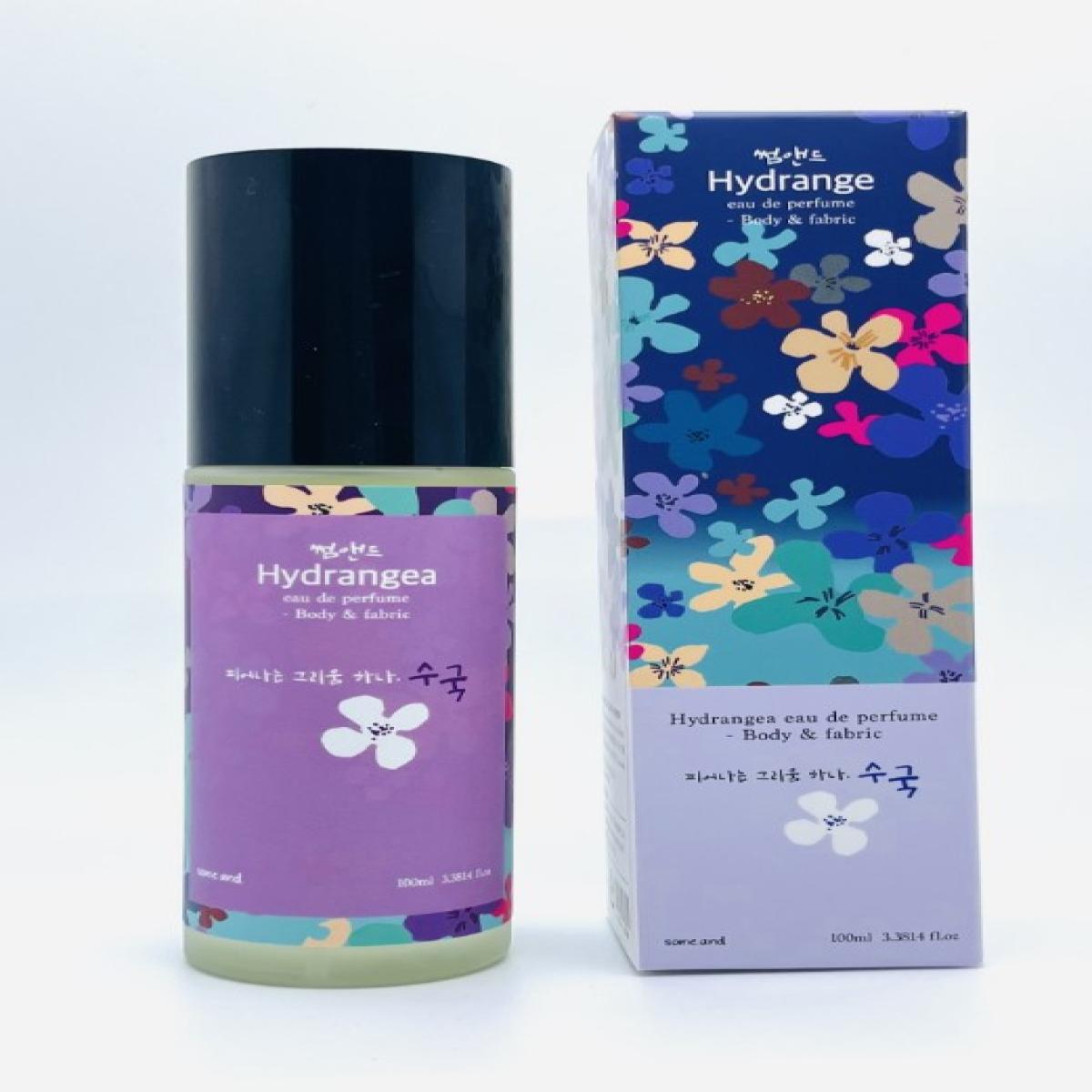 썸앤드 제주 동백 수국 오드퍼퓸 100ml 바디앤패브릭