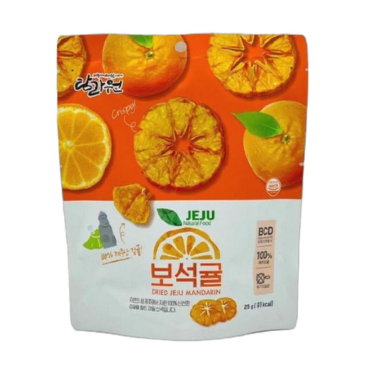 제주 보석귤 25g 감귤칩 제주산감귤 건귤 말린귤 간식