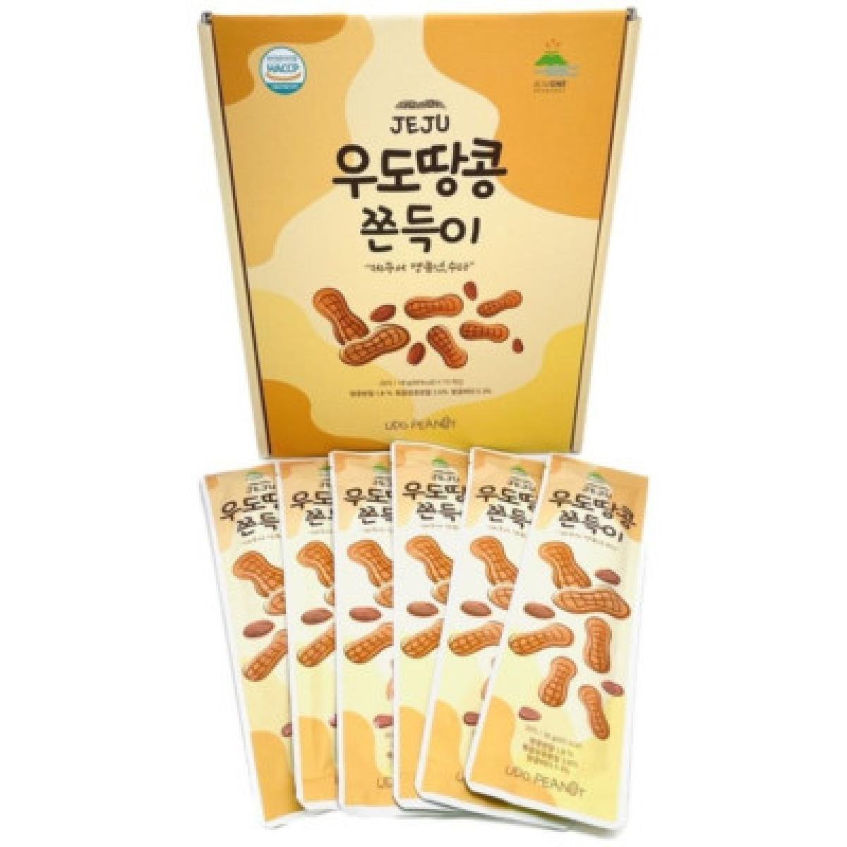 제주 우도땅콩 쫀득이 18g x 15개입