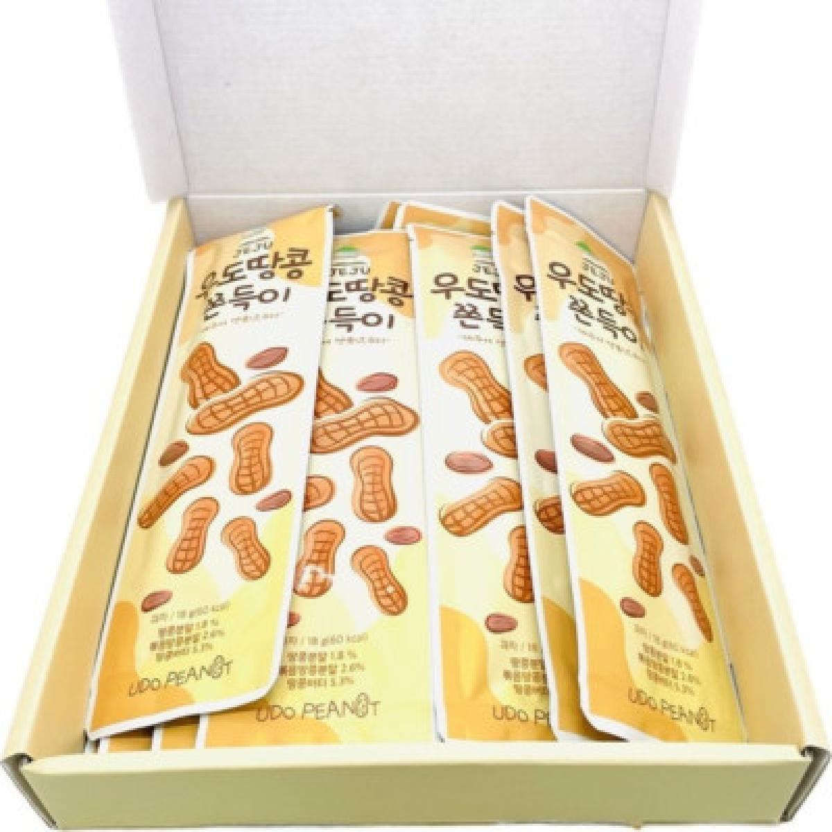 제주 우도땅콩 쫀득이 18g x 15개입