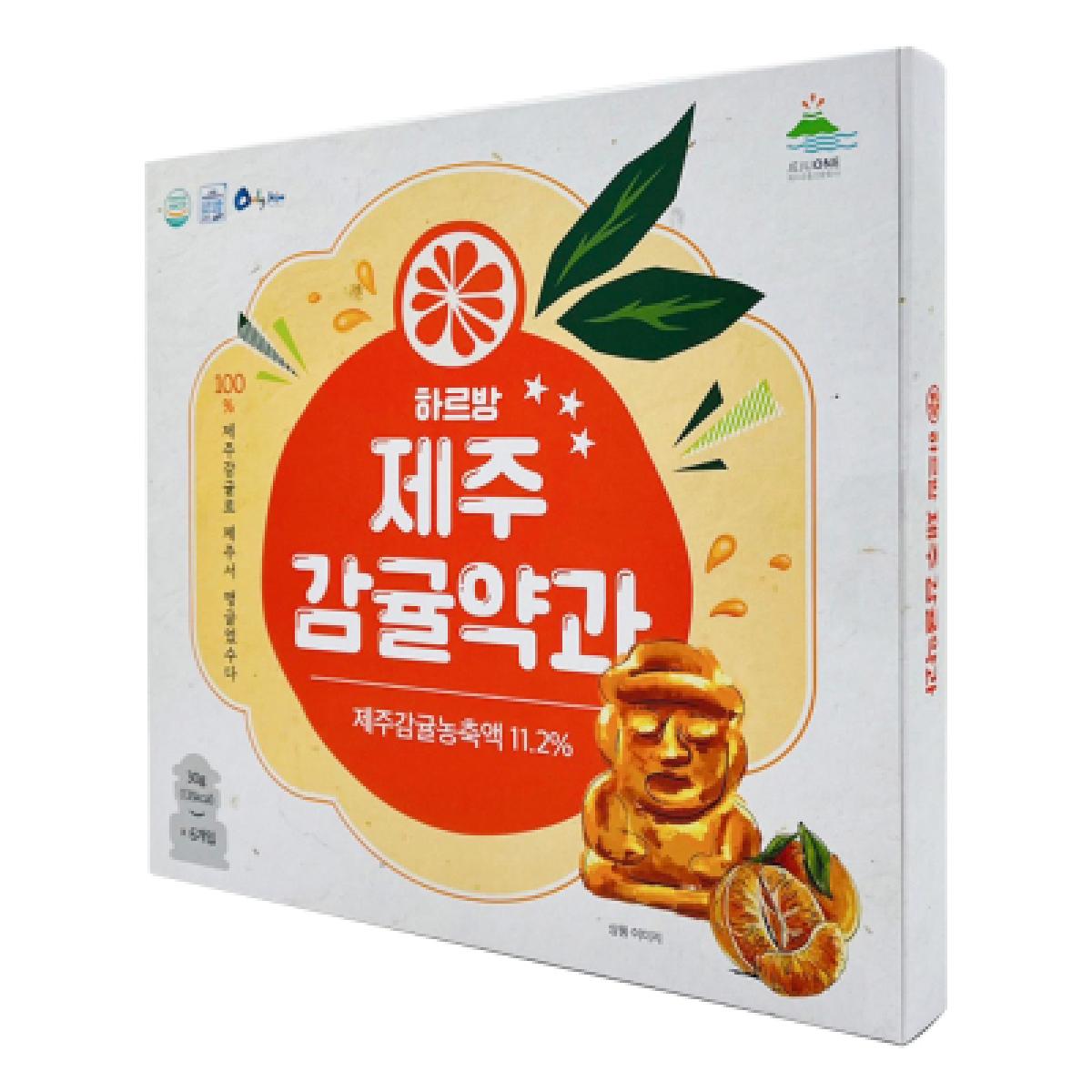 하르방 제주 감귤 약과 30g x 6개입 전통한과