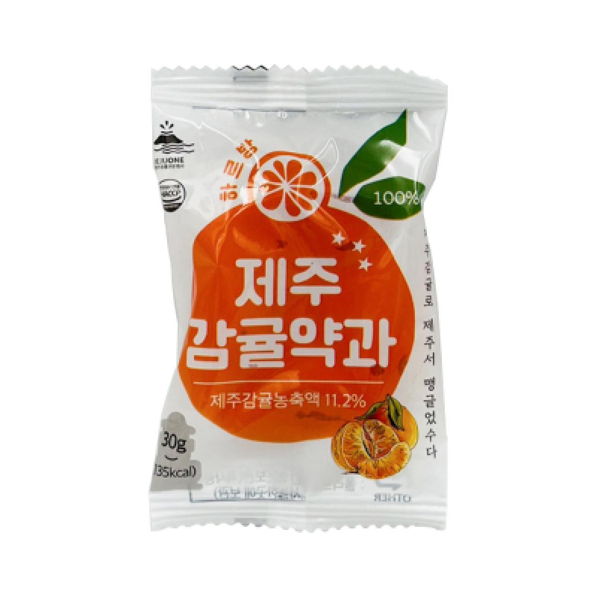 하르방 제주 감귤 약과 30g x 6개입 전통한과