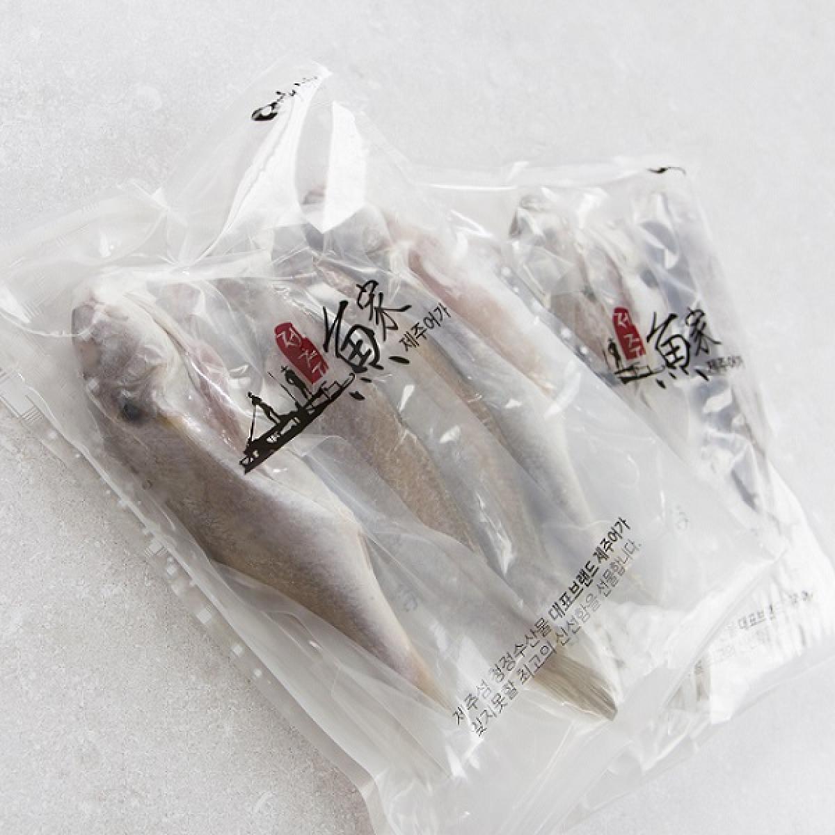 제주어가 백조기 750g(팩당 750g실링/3-4마리)
