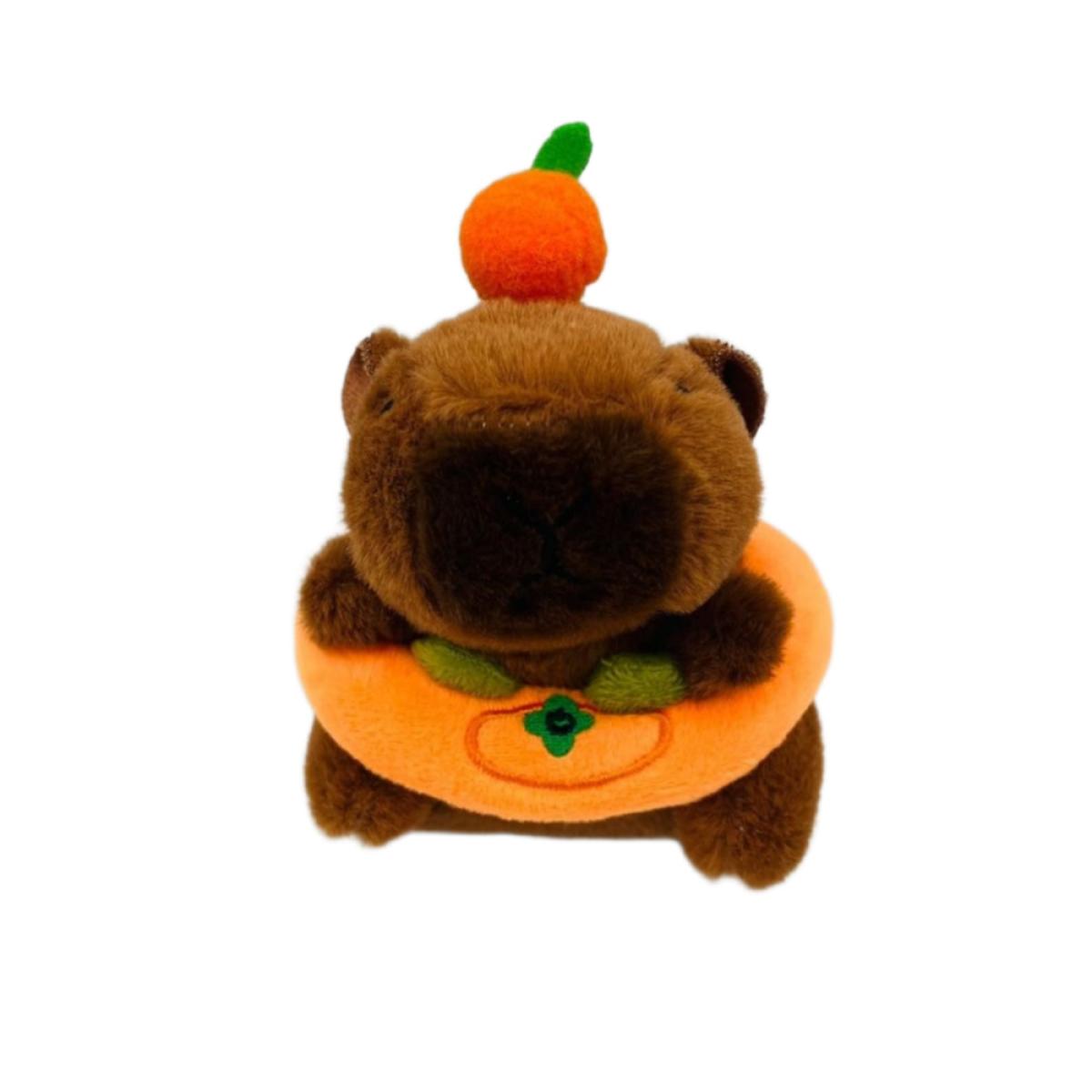 제주 카피바라 튜브 키링 13cm 가방꾸미기