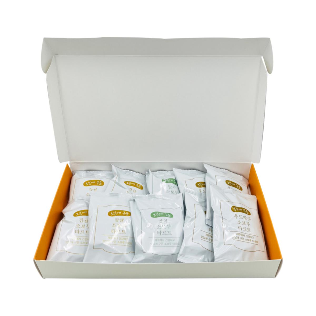 제주 소보루 타르트 10개입 400g