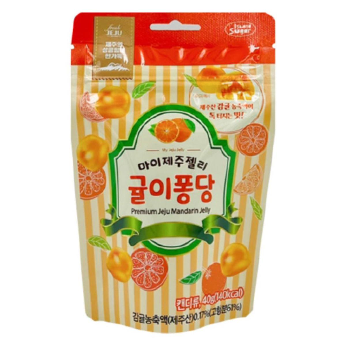 제주 마이 제주젤리 귤이퐁당 청귤통통 혼합구성 40g