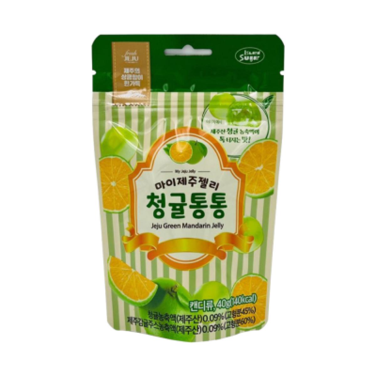 제주 마이 제주젤리 귤이퐁당 청귤통통 혼합구성 40g