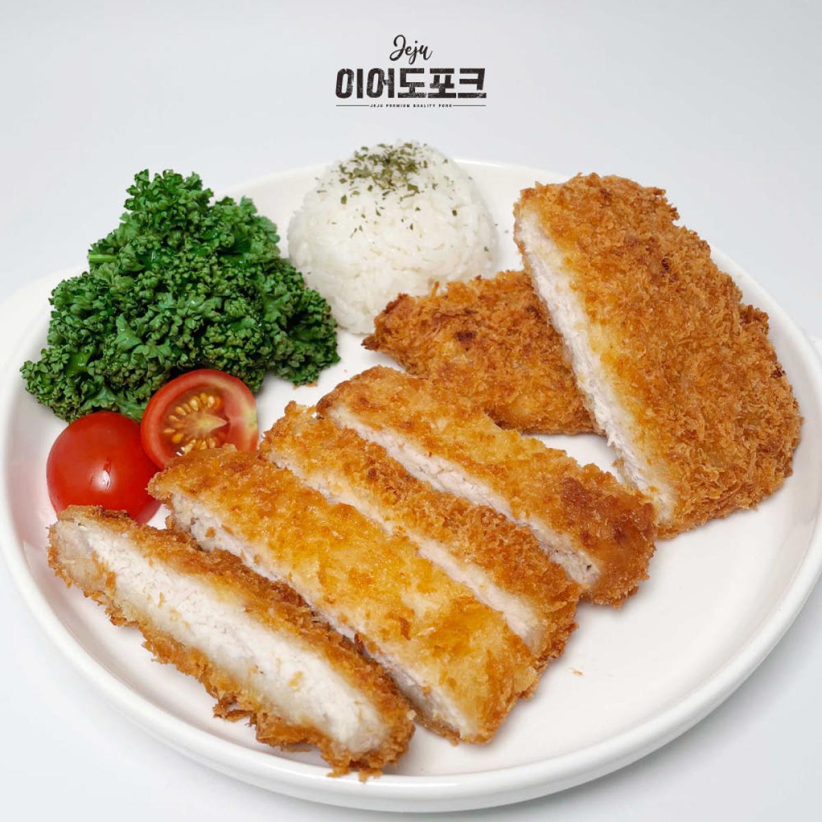 [제주 흑돼지 돈까스] 등심돈까스 5팩 세트