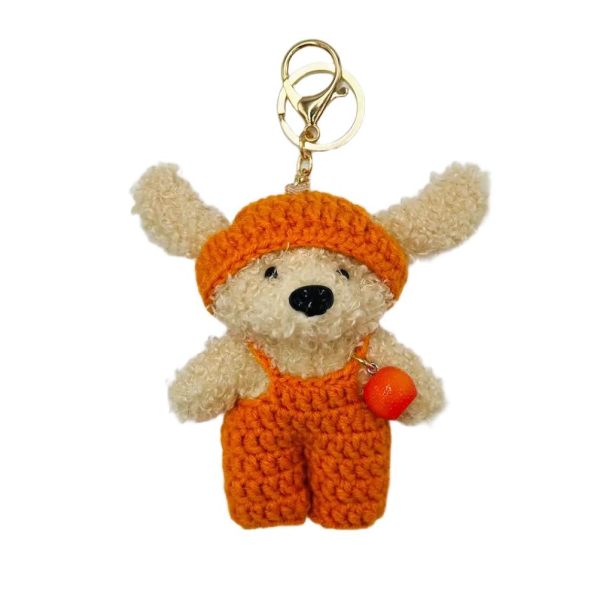 제주갬성 멜빵 푸들 키링 10.5cm