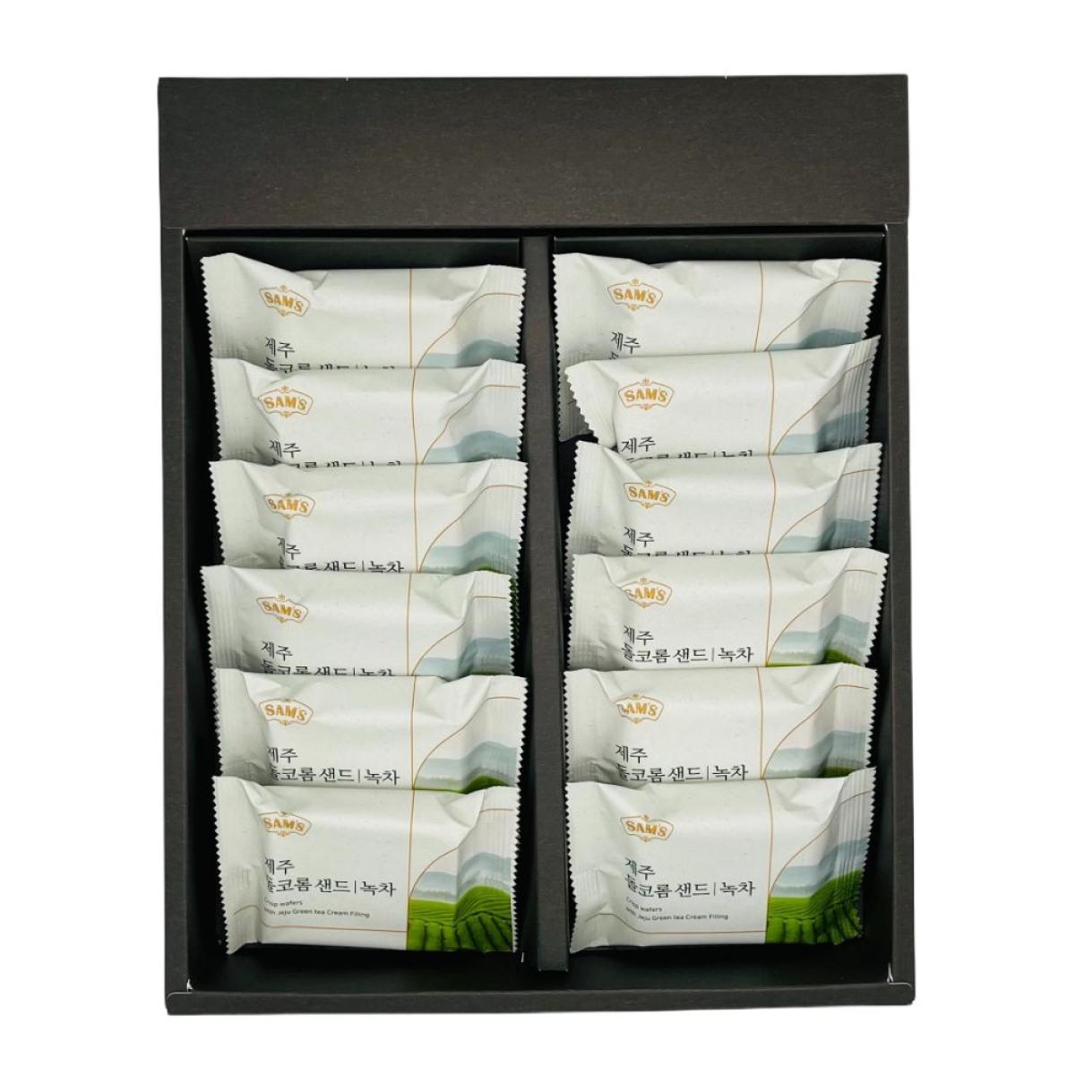 제주 돌코롬 샌드 녹차 20g x 12개입