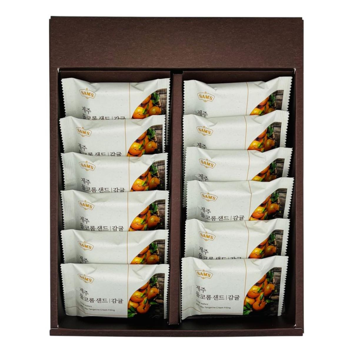 제주 돌코롬 샌드 감귤 20g x 12개입