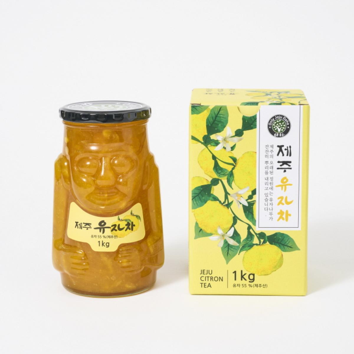 제주 유자차 1kg★