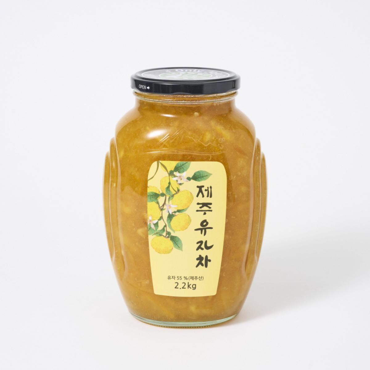 제주 유자차 2.2kg★