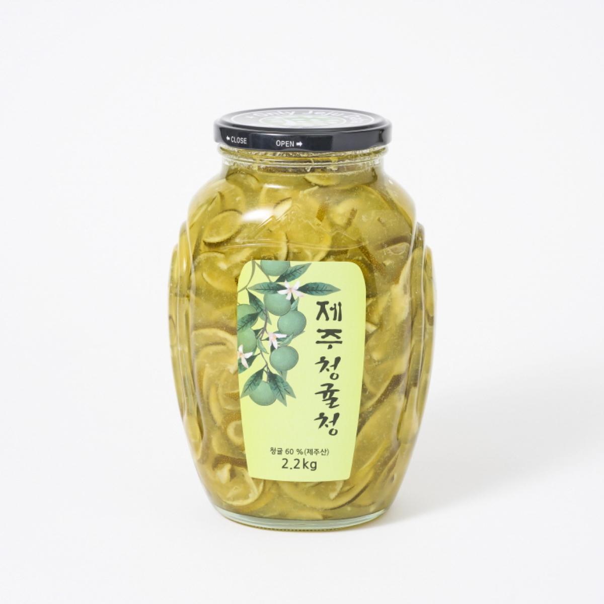 제주 청귤청 2.2kg★