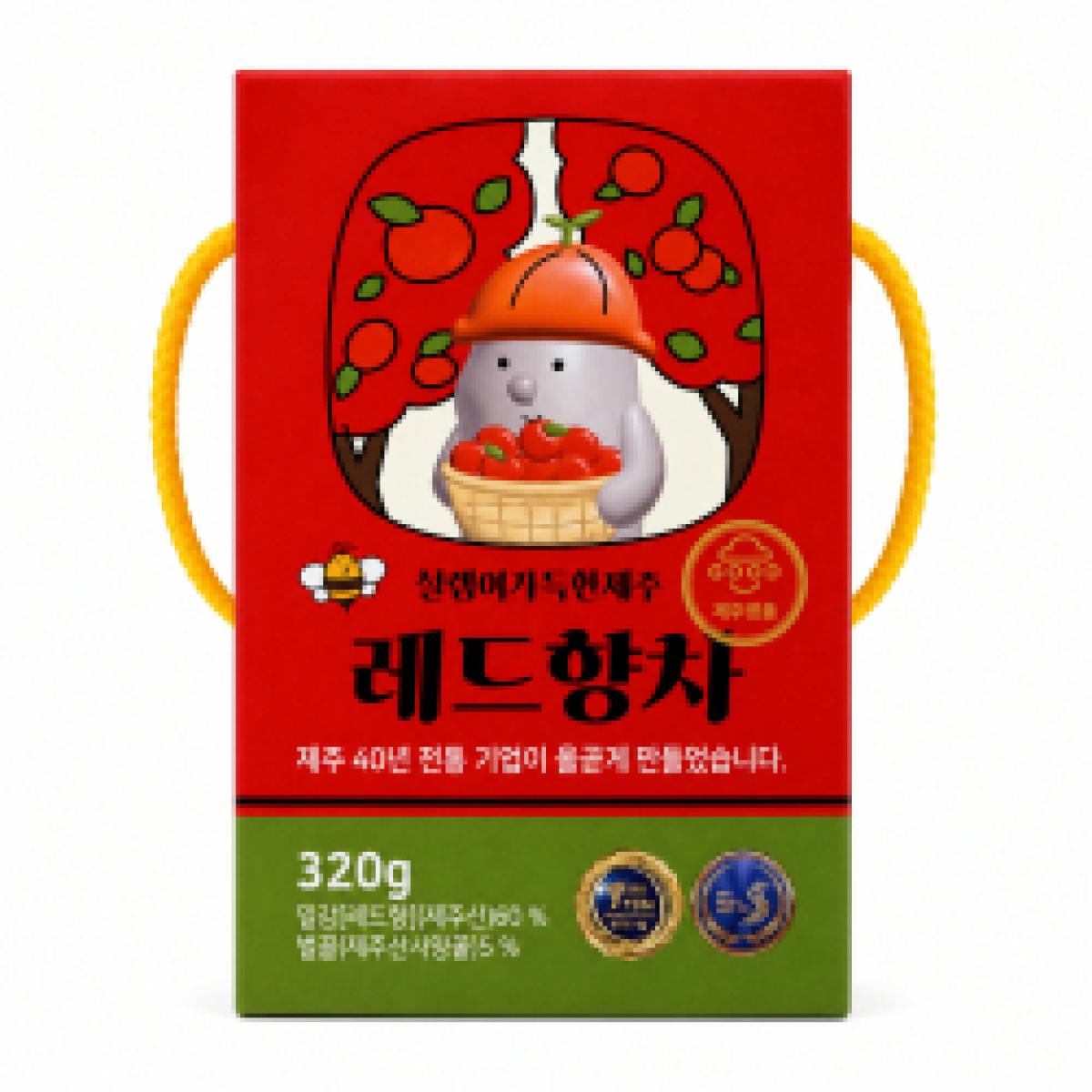 설렘이가득한제주 레드향차 320g 액상차 과일청